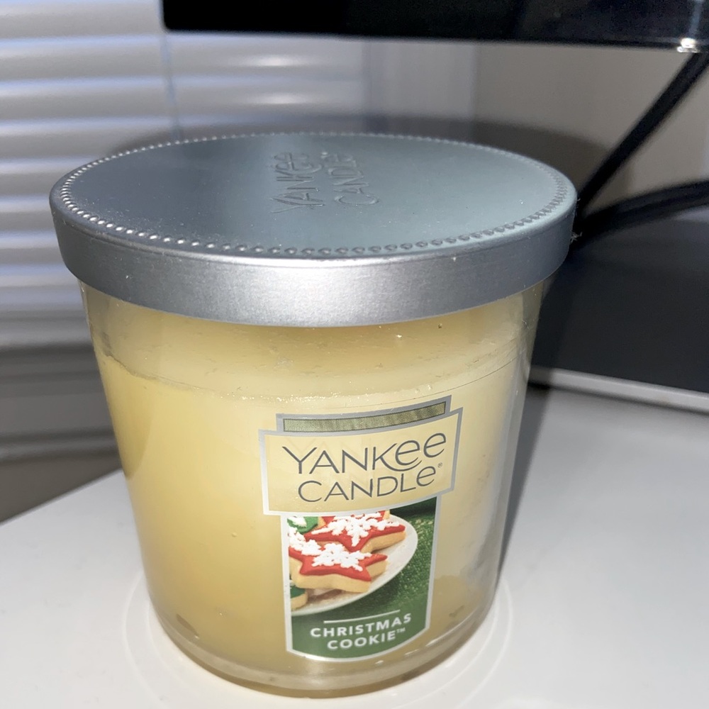 Christmas cookie small tumbler candle